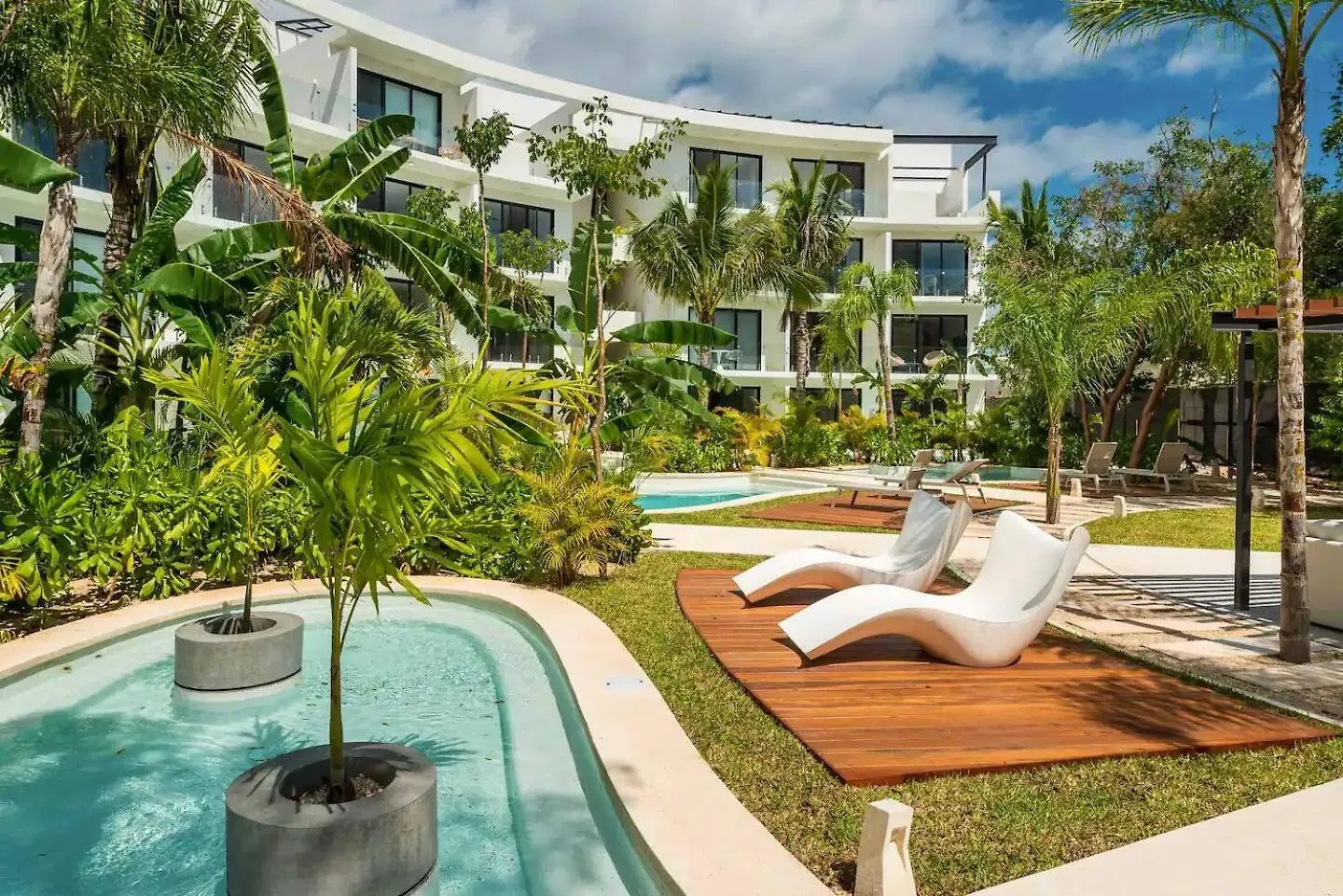 Central Park Lagunas - Luxury Modern Condo With Kitchen Tulum